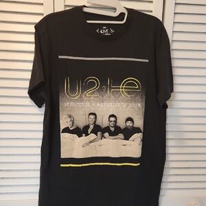 Live Nation U2 Black and Yellow Tour Tee